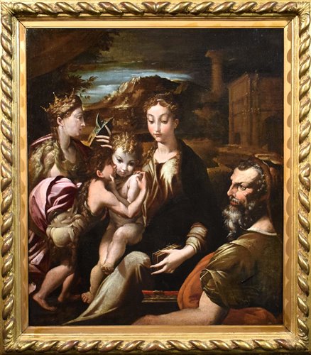 Madonna col Bambino, S. Giovannino, S. Caterina d'Alessandria e S. Zaccaria